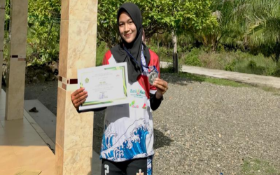 FEBY ANNISA,  SI ATLET VOLLY MAN 2 ACEH BARAT