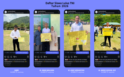 Alumni MAN 2 Aceh Barat Lulus TNI Tahun 2026, Bukti Kegigihan Meraih Impian